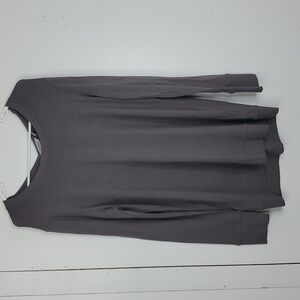 Athleta Coaster Go To Sweatshirt Crossed Shoulder Cutout Back Detail Women’s